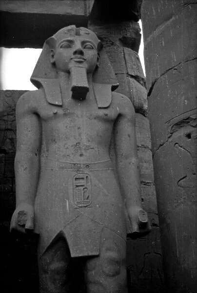 Detail of sculpture in the Valley of the Kings, Thebes (ancient Luxor)