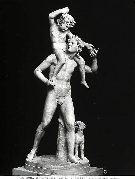 Silenus with the young Bacchus, in the Vatican Museums, Vatican City