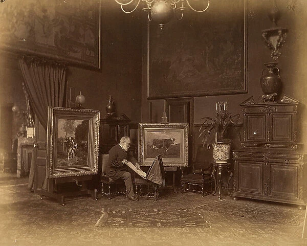 Studio of the Painter Emile van Marcke de Lummen