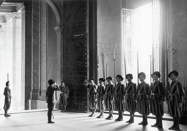 Swiss guard in Vatican City