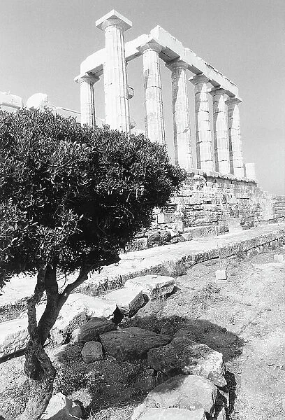 Temple ruins in Greece