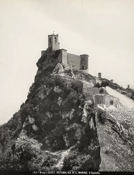 View of the San Marino Fortress