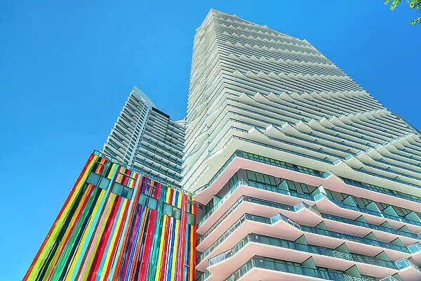 Florida, South Florida, Downtown Miami, Brickell, modern building