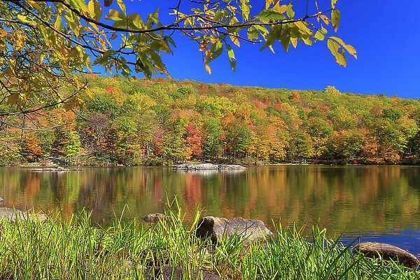 New York State, Fall Colors, Harriman State Park, Lake Askoti