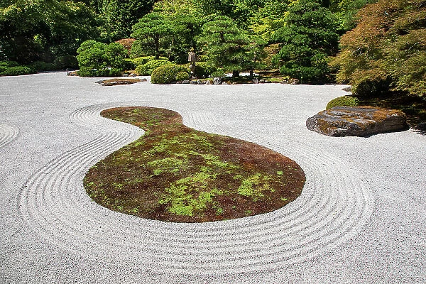 Oregon, Portland, Washington Park, Japanese Garden