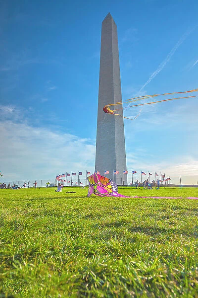 Washington, D.C. Scene at Washington Monument