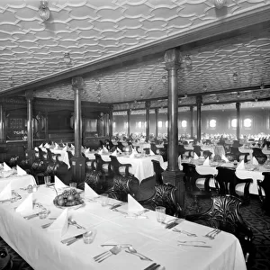 2nd class saloon, RMS Olympic BL22563_002