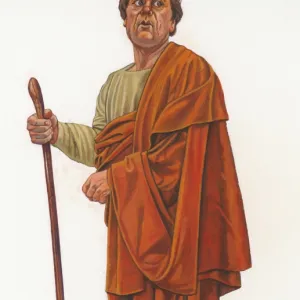 Anglo Saxon Monk N080565