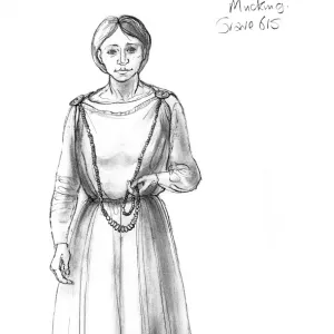 Anglo-Saxon woman N090543