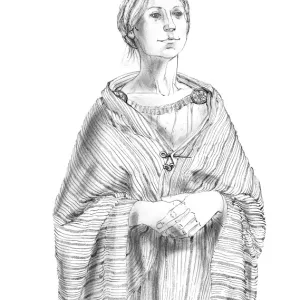 Anglo-Saxon woman N090545