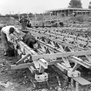 Engineering and Construction Metal Print Collection: Building Schools