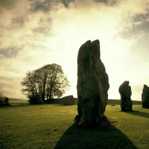 Prehistoric Remains Canvas Print Collection: Stone Circles