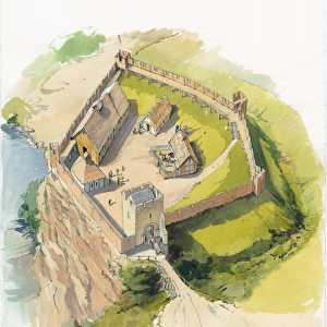Barnard Castle c. 1100 J880310
