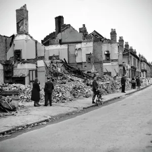 Bomb damage, Birmingham 1942 OP09006