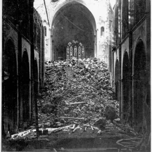 Chichester Cathedral, collapsed spire BB88_02179