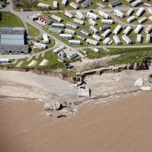 Climate and weather Metal Print Collection: Coastal erosion