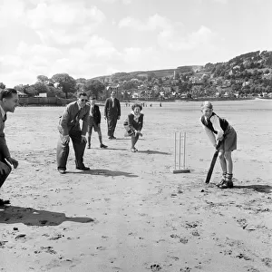 Cricket on the beach JLP01_08_001074
