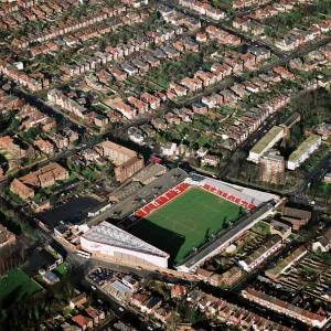 Football grounds from the air Framed Print Collection: Former Grounds