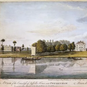 Engraving of Marble Hill House J900203