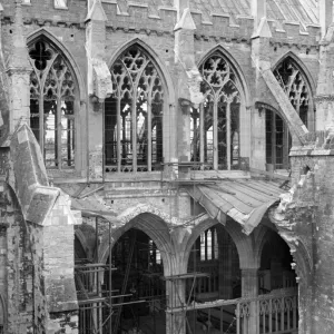 Exeter Cathedral bomb damage BB42_00740