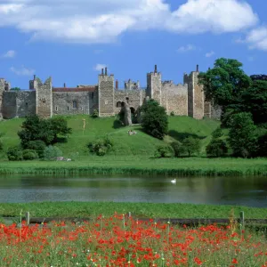 Castles of the East of England Canvas Print Collection: Framlingham Castle