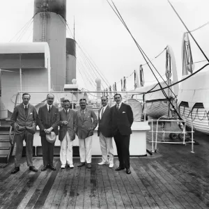 A group portrait, RMS Olympic BL24989_001