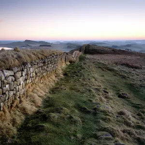 Hadrians Wall, Hotbank Crags J080009