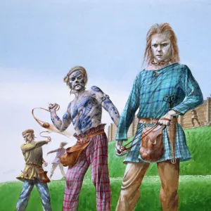 Iron Age tribesmen J870382