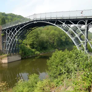 Also in our Care... Canvas Print Collection: Iron Bridge