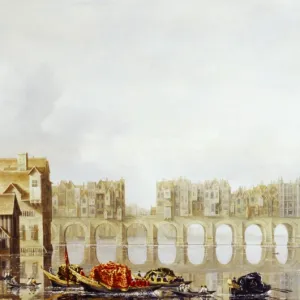 DE JONGH - Old London Bridge K080027a