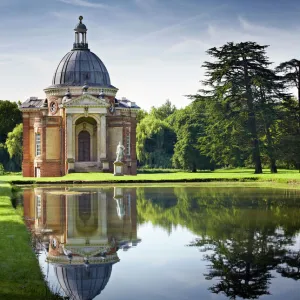 Long Water and Archer Pavilion, Wrest Park N100585