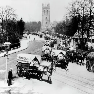 May Day procession in Oxford 1912 BB71_02946