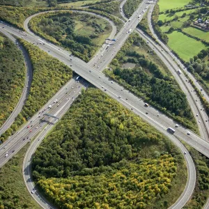 Engineering and Construction Poster Print Collection: Building Motorways