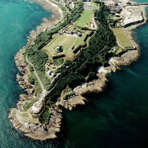 Castles of the South West Photographic Print Collection: Pendennis and St Mawes Castles