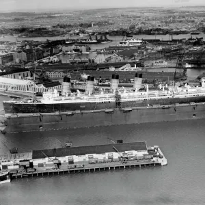 Flight Canvas Print Collection: England's Maritime Heritage from the Air