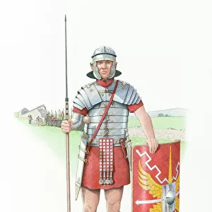 Roman legionary soldier IC048_145
