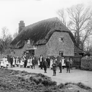 School children in 1900 BB97_11854