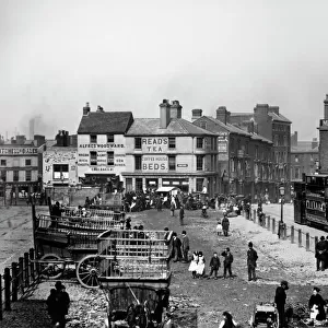 Smithfield Market, Birmingham c.1890s OP09004