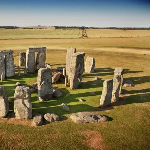 Flight Canvas Print Collection: Ancient monuments from the Air