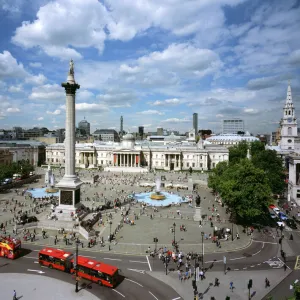 City of Westminster Framed Print Collection: Trafalgar Square