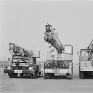 Engineering and Construction Framed Print Collection: Cranes