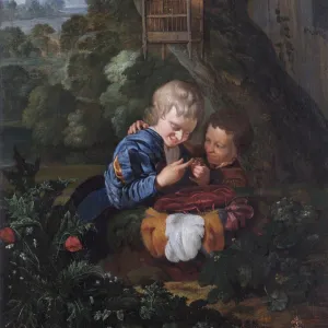 Van Der Neer - Boys with a Trapped Bird N070551