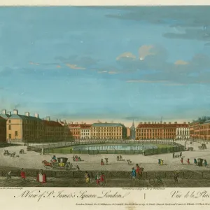 View of St Jamess Square, London c. 1753 N060027