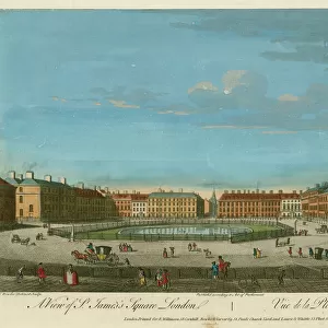 View of St Jamess Square, London c.1753 N060027