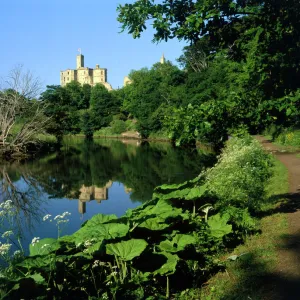 Castles in North East England Rights Managed Collection: Warkworth Castle