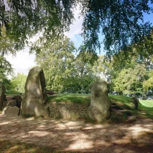 Prehistoric Remains Canvas Print Collection: Barrows and Burials