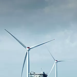 Wind farms Rights Managed Collection: Westermost Rough Wind Farm