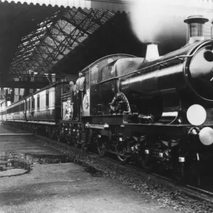 No 3357 Royal Sovereign at Plymouth North Road, 1902