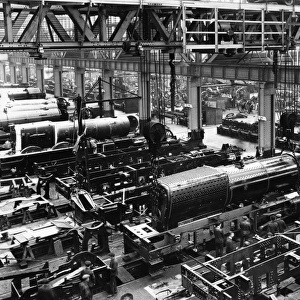 Swindon Works Rights Managed Collection: Locomotive Works