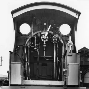 Cab of No 3252 Duke of Cornwall